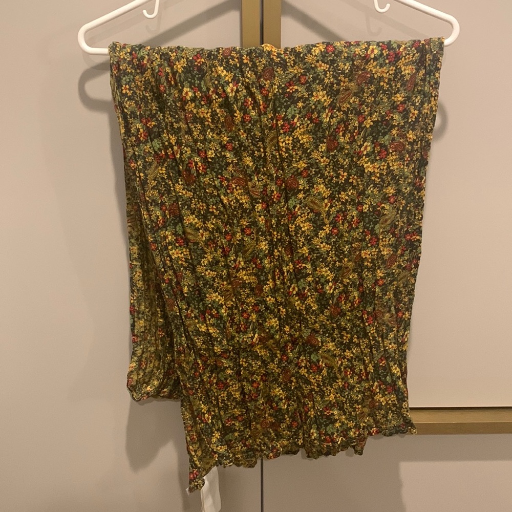 Floral scarf